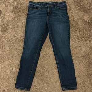 Women’s Universal Thread Darkwash High Rise Skinny blue jeans size 12/31R